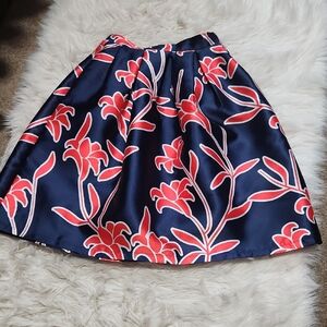 EUC Lucy Wang A Line Floral Skirt- Revolve- Small